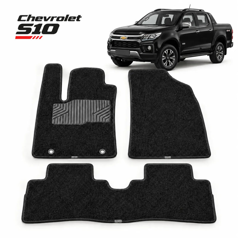 Tapete Automotivo Premium Chevrolet S10