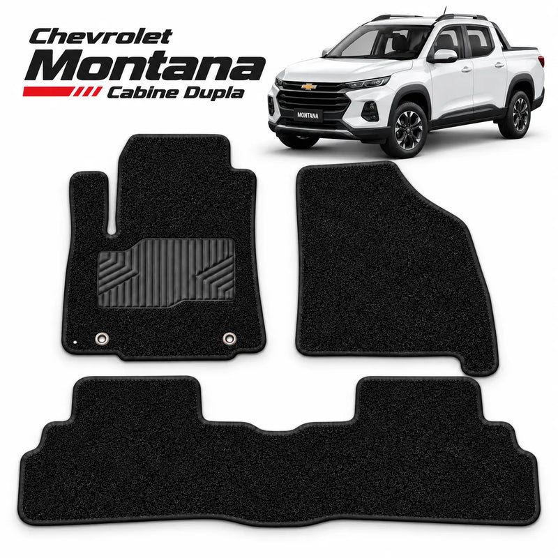 Tapete Automotivo Premium Chevrolet Montana
