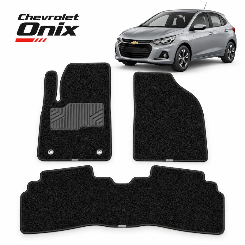 Tapete Automotivo Premium Chevrolet Onix Hatch
